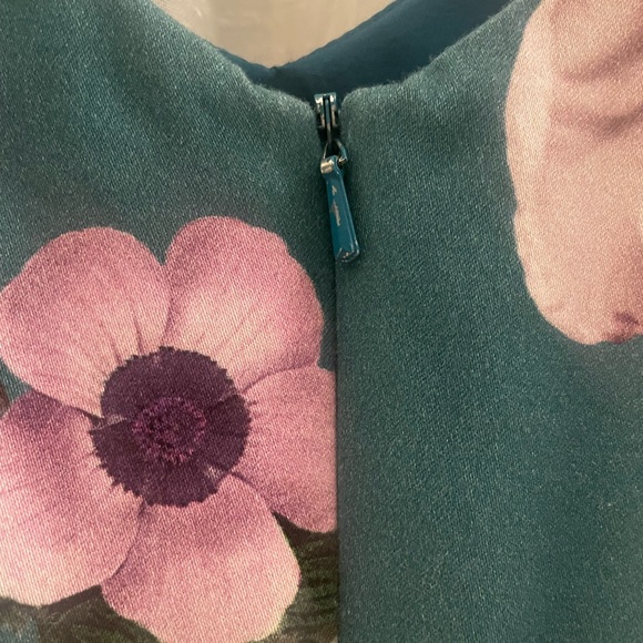 Black Halo floral dress size 0 - Picture 5 of 8